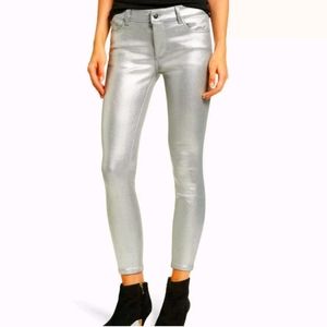 DL1961 Florence Instasculpt Crop Coated Skinny 31